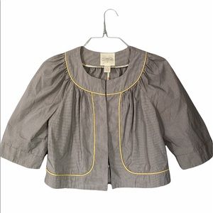 Anthropologie Idra Crop Jacket